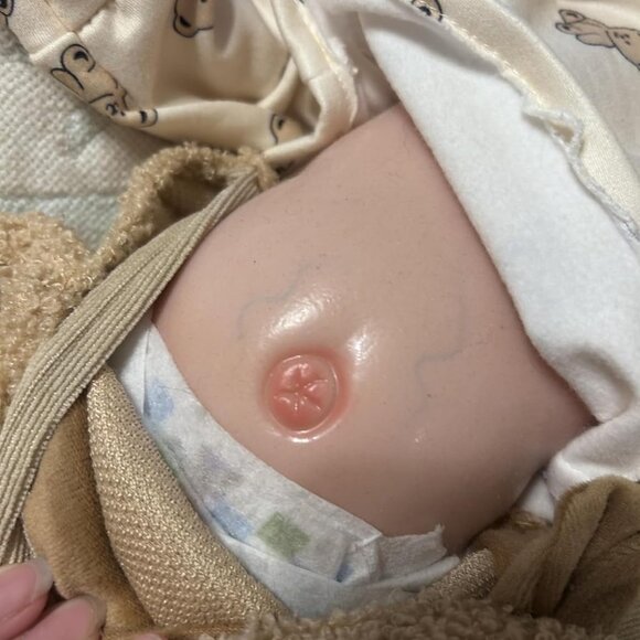 🆕18 inch Full Body Platinum Silicone Bald Baby Dolls Sleeping Closed Mouth Girl - Picture 2 of 8